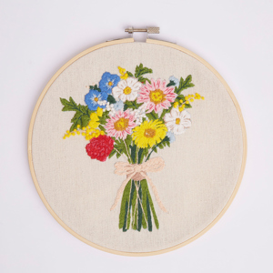 RHS Embroidery Kit Bouquet